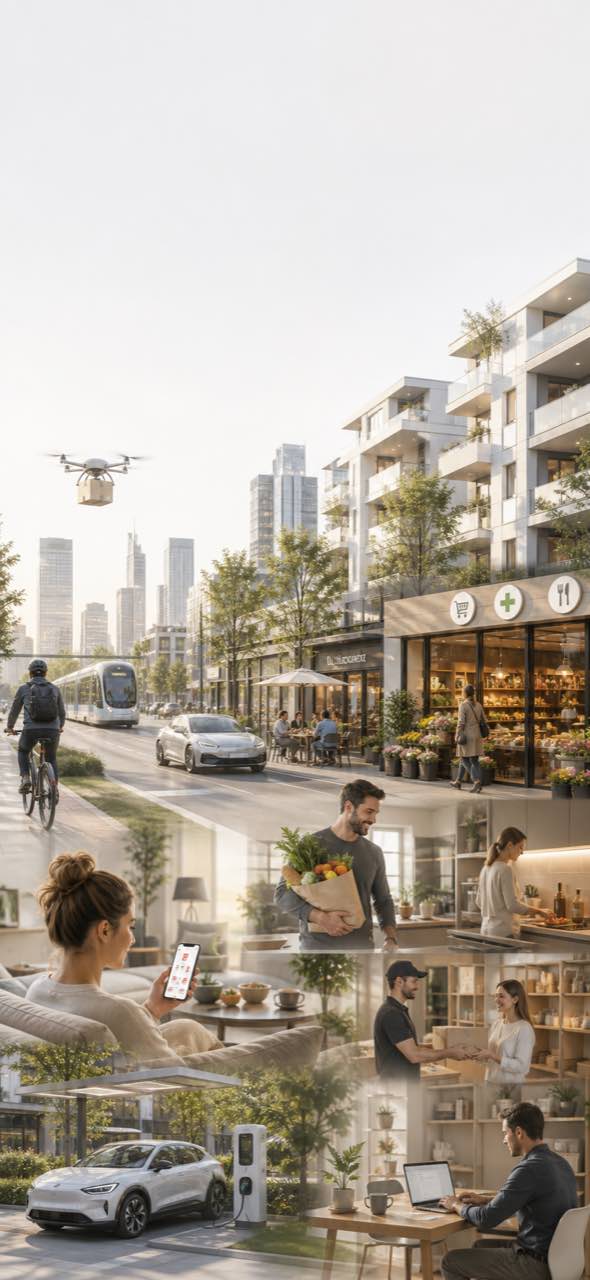 Jövőbeli életterületek a Crossworx superappban